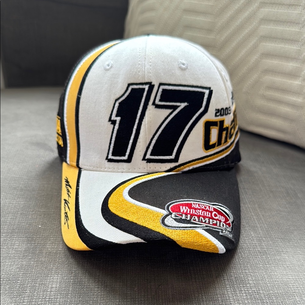 Vintage Matt Kenseth Hat / 2003 Champion / NASCAR / Velcro